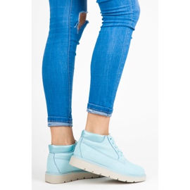 Vices Botas en la plataforma azul 1