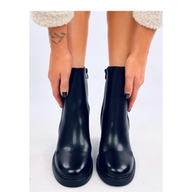 Botas Jodhpur con tacones altos negro 3