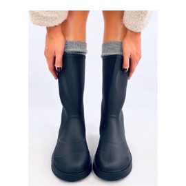 Chanclas mate para mujer negro 2