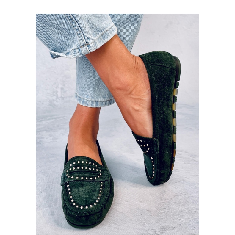 Mocasines de mujer Deys Verde - Inello 2