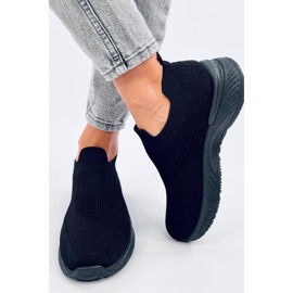Deportivas calcetín Suare Allblack - Inello negro 3