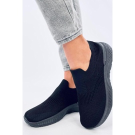Deportivas calcetín Suare Allblack - Inello negro 4