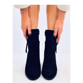 Botines Minnai de ante negro - Inello 4