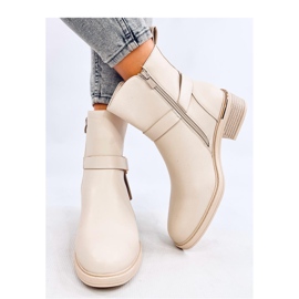 Botines de mujer beiges 2