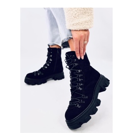 Botas Worker Cordones Negro 3