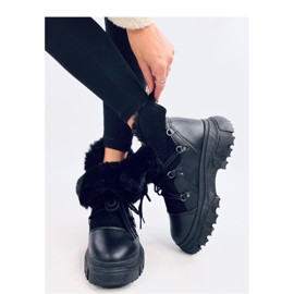 Botas de nieve de mujer negras negro 1