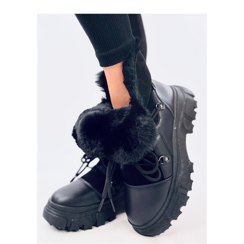 Botas de nieve de mujer negras negro 2