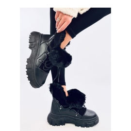 Botas de nieve de mujer negras negro 3