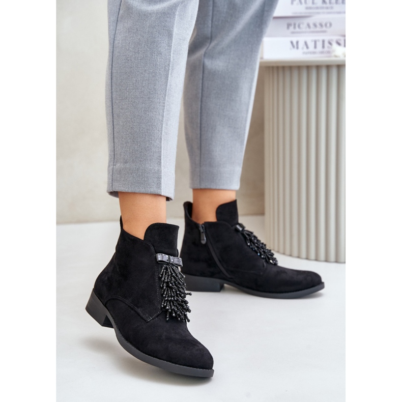 S.Barski HY42-715 Botas negras negro 1