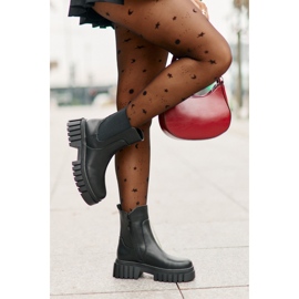 S. BARSKI S.Barski HY42-975 Botas Chelsea negras negro 2