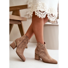 Botas Modelo NS528P Marrón 2