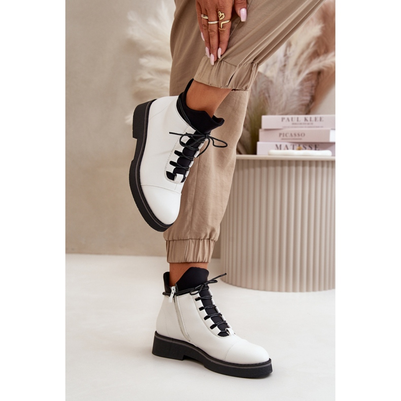 Jezzi Botas Modelo RMR2435-4 Blanco 1