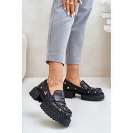 Zapatos Modelo Da MR880-102 Piel Negra negro 1