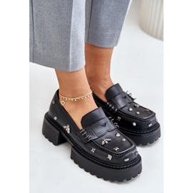 Zapatos Modelo Da MR880-102 Piel Negra negro 2