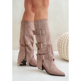 Botas Modelo Vamissa QT108P Beige 1