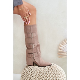 Botas Modelo Vamissa QT108P Beige 2