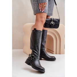 Botas Modelo Zazoo 70141 Negro 1