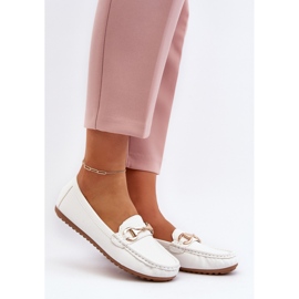 Mocasines Modelo NN22-991 Blanco 2