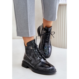 Botines Da LZ42-042 Negro/Gris 2
