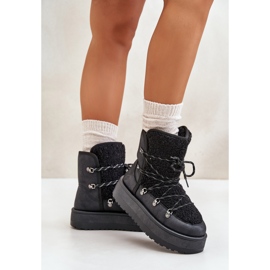 Botas de nieve Modelo 24889 Negro 2