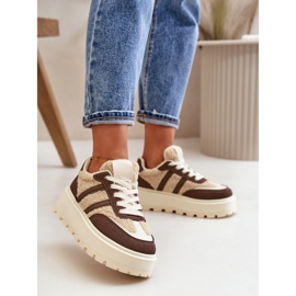 Zapatillas Deportivas Modelo 24886 Marrón 2