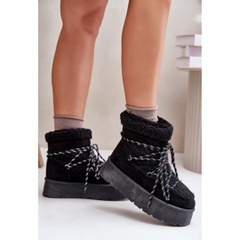 Botas de nieve Modelo HY867 Negro 2