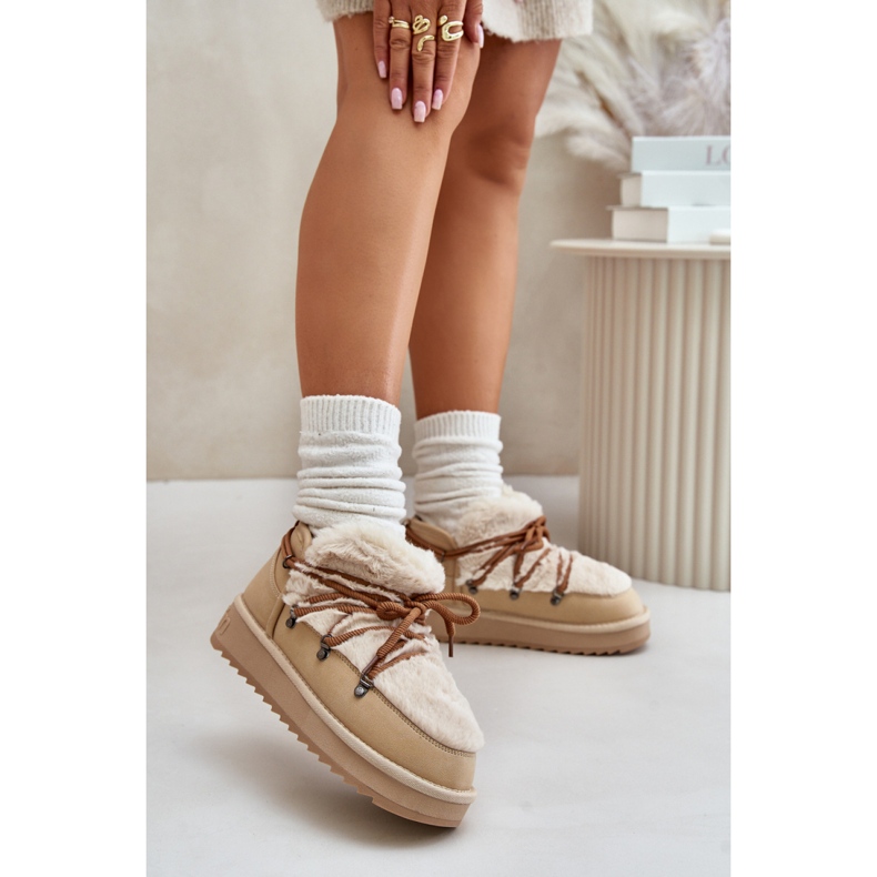 Botas de nieve D.Franklin DFSH370011 beige 1