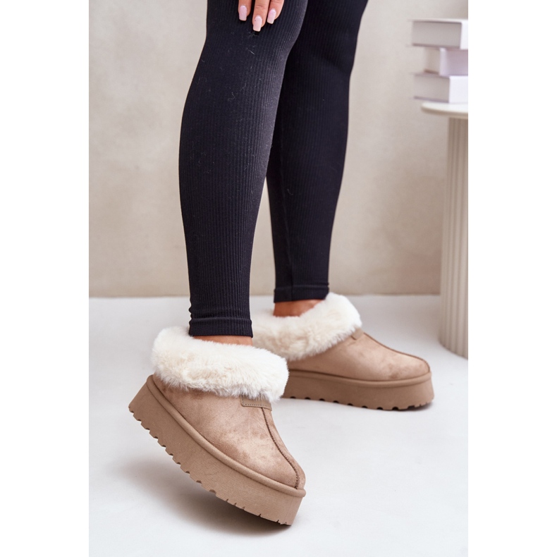 Botas de nieve Modelo VL245P Beige Oscuro 1 Botas de nieve Modelo VL245P Beige Oscuro 1