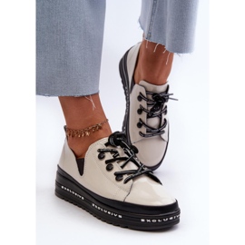 S. BARSKI S.Barski LR620 Zapatos beige - 2