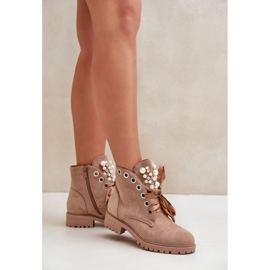 Modelo 8371 Botas beige 2