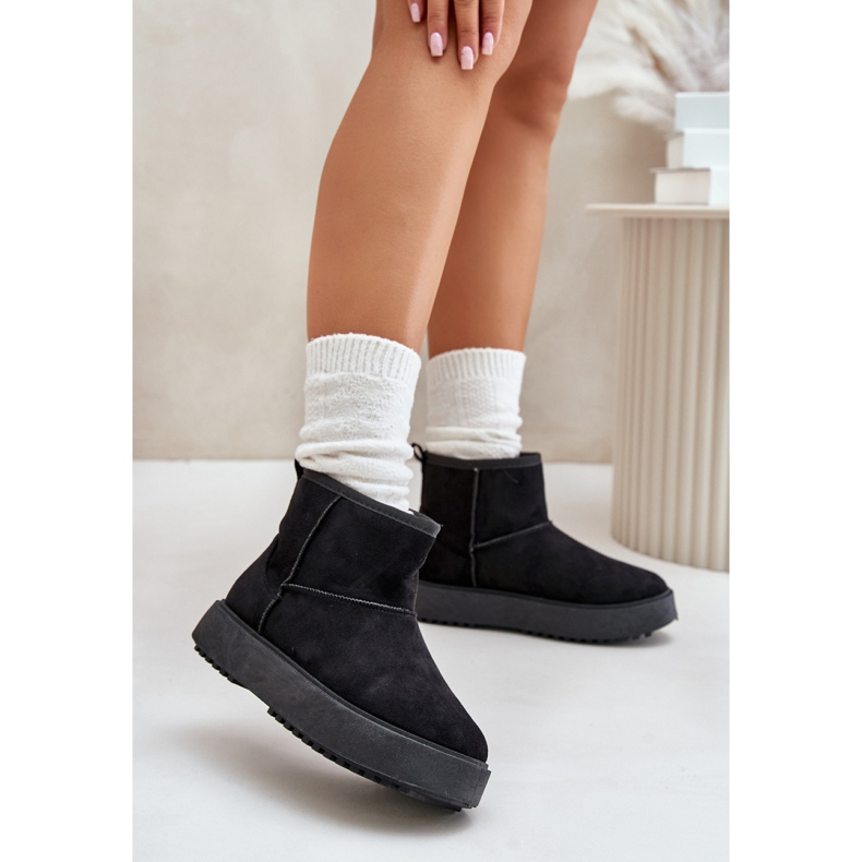 Botas de nieve Modelo 24BT26-7408 Negro 1 Botas de nieve Modelo 24BT26-7408 Negro 1