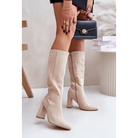 Step in style Botas Modelo Lannetea MVP315 Beige Claro - Paso con estilo 1