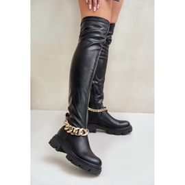 Botas modelo F18 negras negro 1