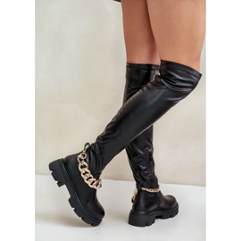 Botas modelo F18 negras negro 2