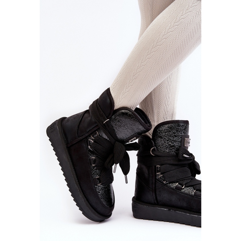 Botas de nieve Modelo DFSH370006 Negro 2
