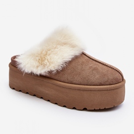 Step in style Pantuflas Modelo Starlyn BL396 Caqui - Pisa con estilo beige 3
