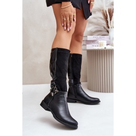 Jezzi Botas Modelo ASA62-112 Negras negro 1