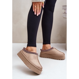 Botas de nieve Modelo VL242P Beige Claro 1 Botas de nieve Modelo VL242P Beige Claro 1