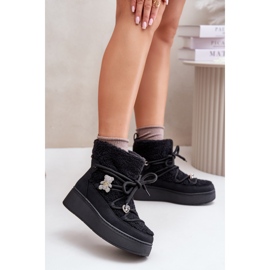 Botas de nieve Modelo UK180P Negro 1