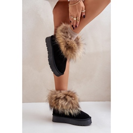 Botas de nieve Modelo W5893 Negro 1