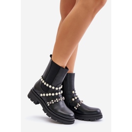 Botas Chelsea Modelo U9AX58090-1 Negro 1