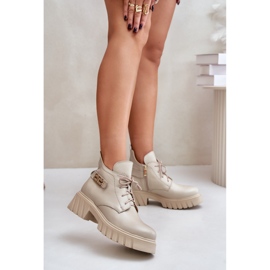 Zazoo 60483 Botines beige 1