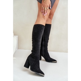 Botas Modelo HB-243 Negras negro 1
