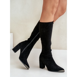 Botas Modelo HB-243 Negras negro 2