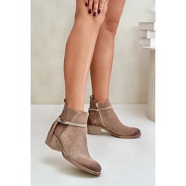 Zazoo 60478 Botines beige 1