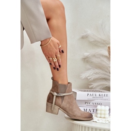 Zazoo 60478 Botines beige 2
