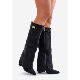 Modelo CLS-370 Botas negras negro 1