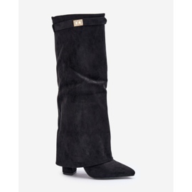 Modelo CLS-370 Botas negras negro 2