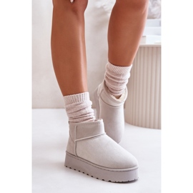 Botas de nieve Modelo 20216-4E Gris Claro 2