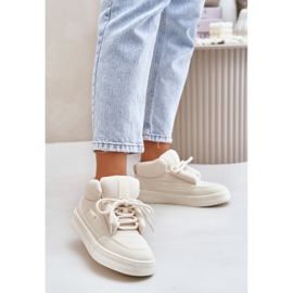 Zapatillas deportivas Big Star OO274A531 color crema blanco 1